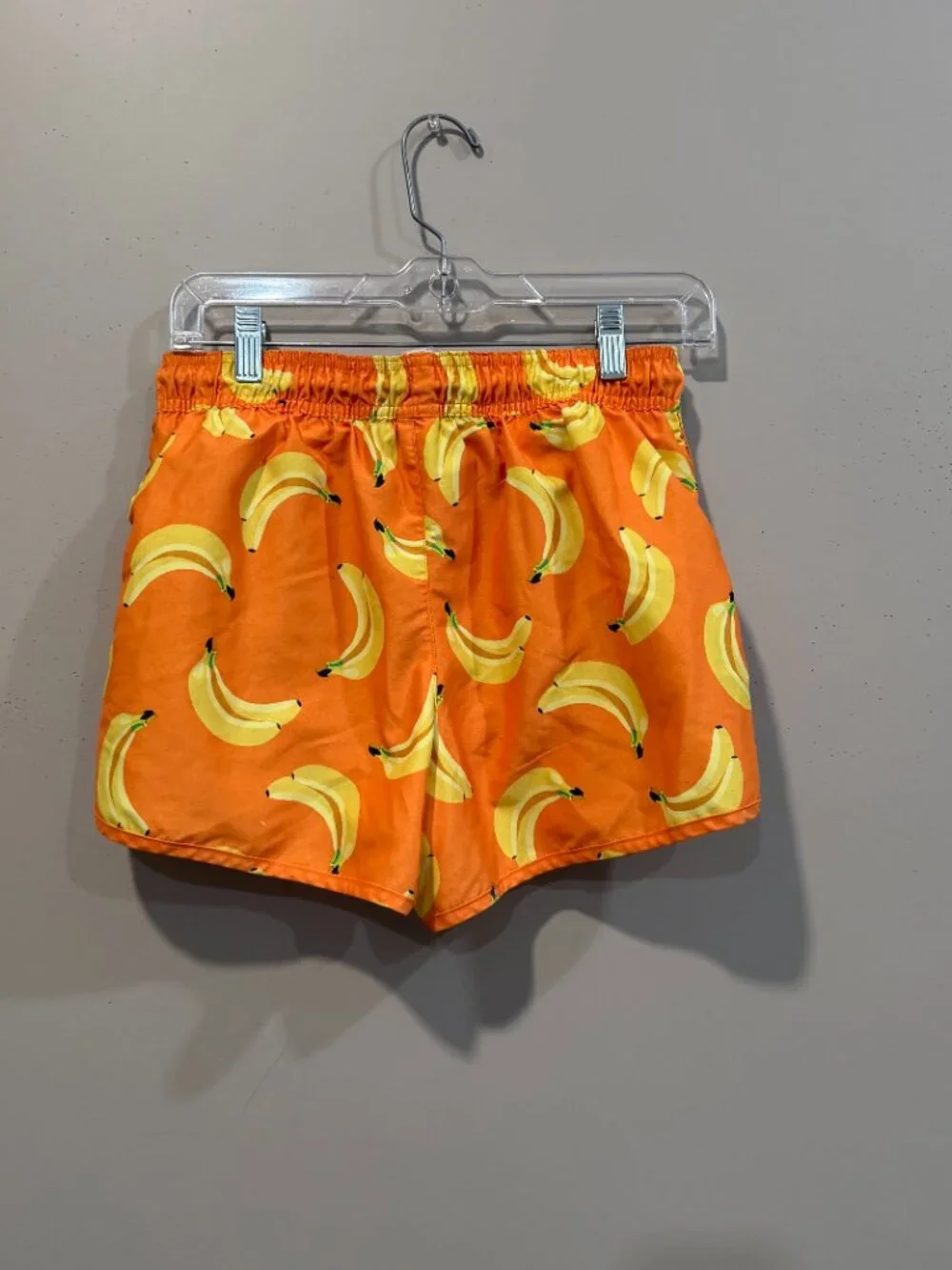H&M Orange Banana Swim Shorts Men Size Small